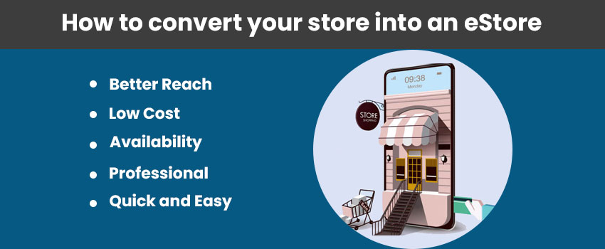 How to convert your store into an eStore